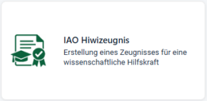 Hiwi Zeugnis