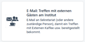Ankündigung Gäste